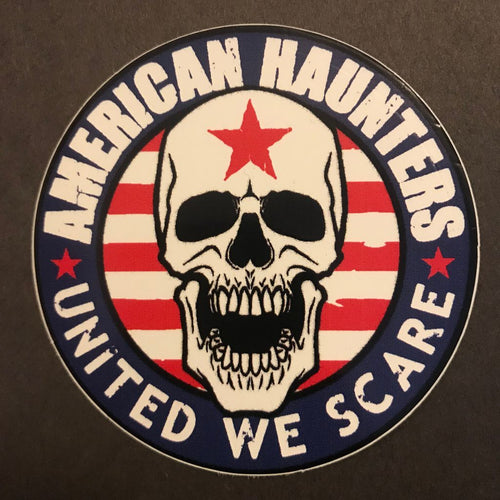 American Haunters Sticker
