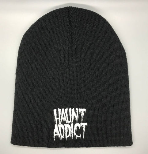 Haunt Addict Embroidered Beanie Cap