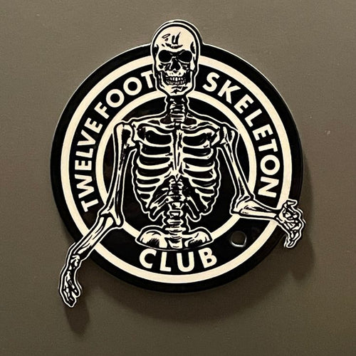 Twelve Foot Skeleton Club Magnet