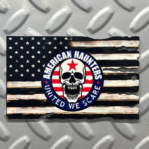 American Haunters Flag Magnet