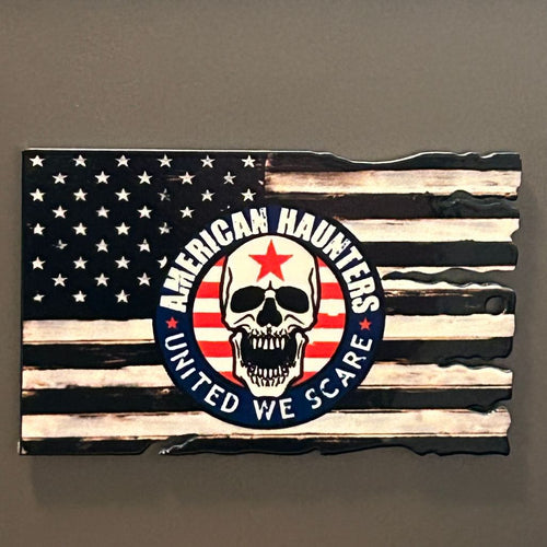 American Haunters Flag Magnet