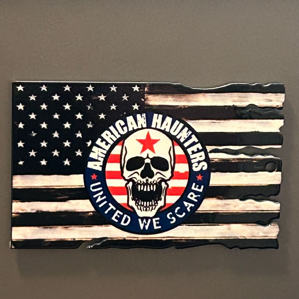 American Haunters Flag Magnet