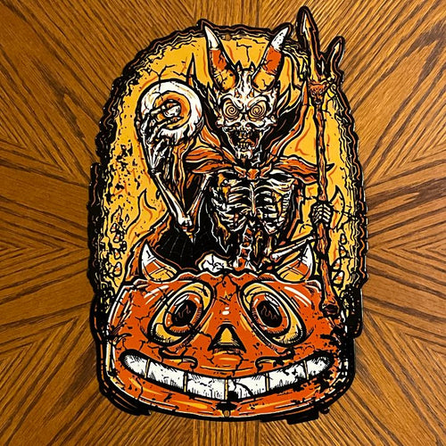 Candy Corn King Metal Sign / Wall Art