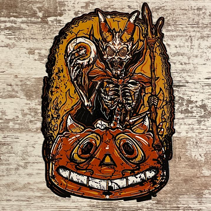 Candy Corn King Metal Sign / Wall Art