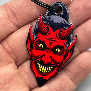 Devil Head Keychain