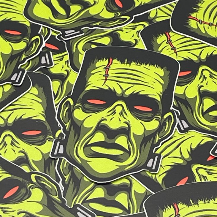 Frank Sticker – CU Scared