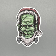 Load image into Gallery viewer, Frankenclaus Sticker