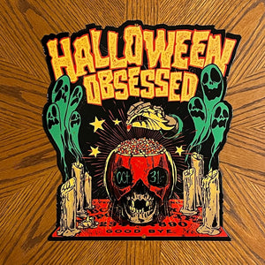 Halloween Obsessed Metal Sign / Wall Art