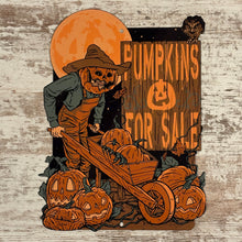 Load image into Gallery viewer, Pumpkins For Sale Metal Sign / Wall Art