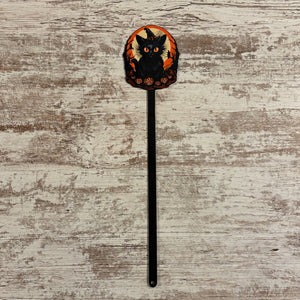 Black Cat Pot Stake