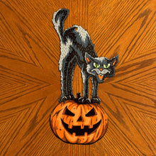 Load image into Gallery viewer, Scaredy Cat Metal Sign / Wall Art