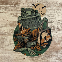Load image into Gallery viewer, Living My Halloween Life Metal Sign / Wall Art