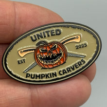 Load image into Gallery viewer, United Pumpkin Carvers Enamel Pin