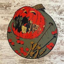 Load image into Gallery viewer, Pumpkin Chunkin Metal Sign / Wall Art