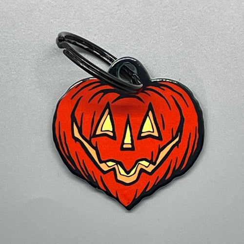 I Love Halloween Keychain