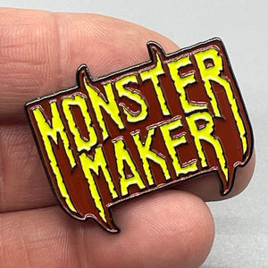 Monster Maker Enamel Pin