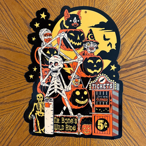Mr. Bone's Wild Ride Metal Sign / Wall Art