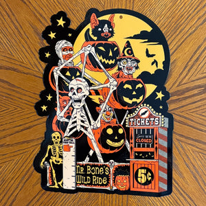 Mr. Bone's Wild Ride Metal Sign / Wall Art