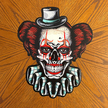 Load image into Gallery viewer, Ms. Bones the Clown Metal Sign / Wall Art