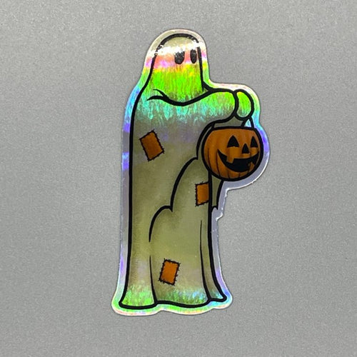 Patches the Ghost Holographic Sticker