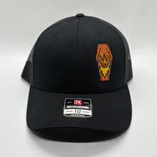 Load image into Gallery viewer, Pumpkoffin Embroidered Cotton-Poly Mesh Back Cap