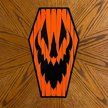 Load image into Gallery viewer, Pumpkoffin Metal Sign / Wall Art