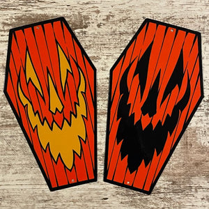 Pumpkoffin Metal Sign / Wall Art