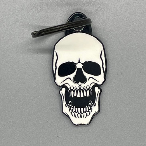 Screaming Skull Keychain
