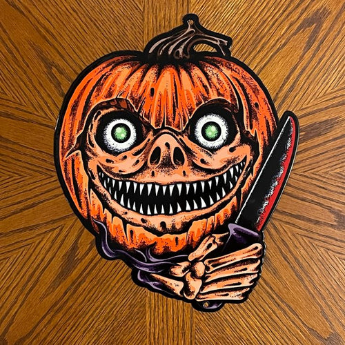 Slasher Jack Metal Sign / Wall Art