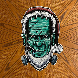 Frankenclaus Metal Sign / Wall Art