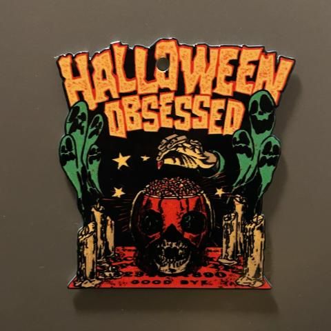 Halloween Obsessed Magnet