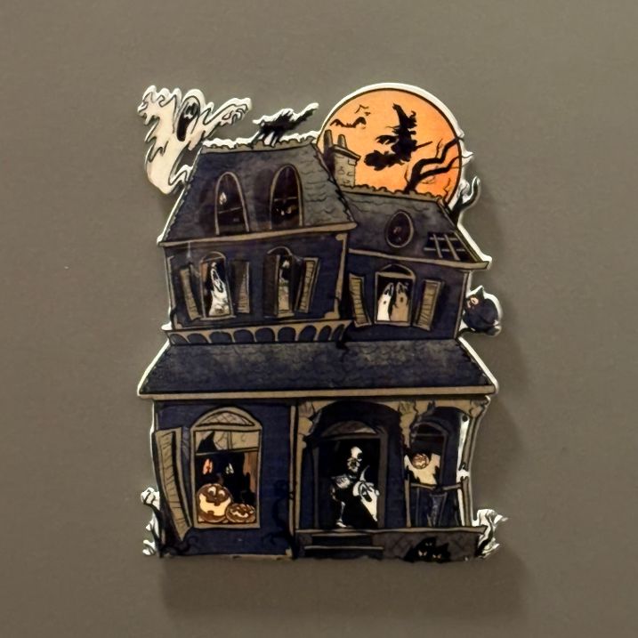 Haunted House Magnet