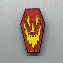 Load image into Gallery viewer, Pumpkoffin Enamel Pin