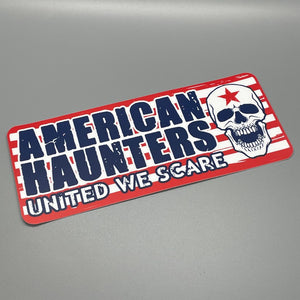 American Haunters Bumper Sticker