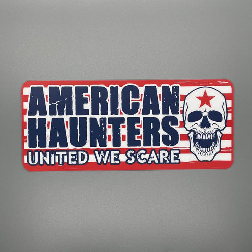 American Haunters Bumper Sticker