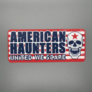 American Haunters Bumper Sticker