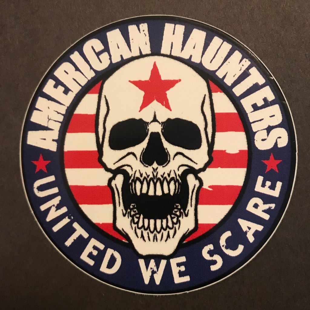 American Haunters Sticker
