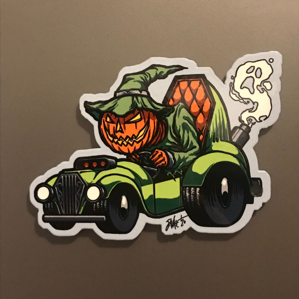 Coffin Cruiser Magnet