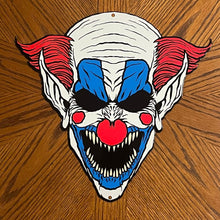 Load image into Gallery viewer, Creepy Clown Metal Sign / Wall Art