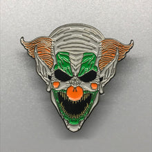 Load image into Gallery viewer, Creepy Clown Enamel Pin