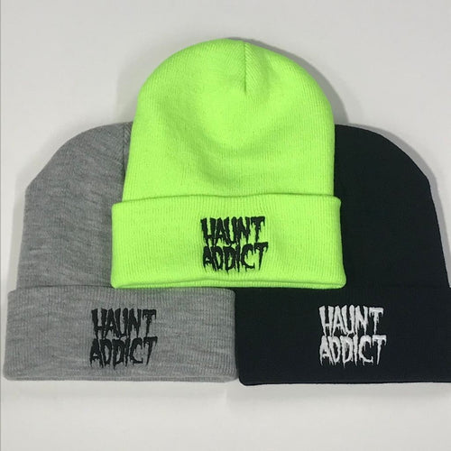 Haunt Addict Cuffed Stocking Cap