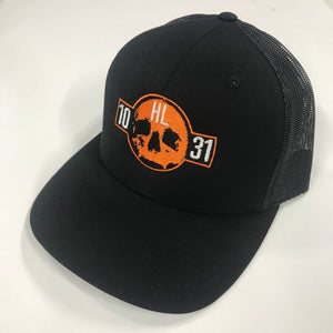 Haunters Local 1031 Embroidered Cotton-Poly Mesh Back Cap