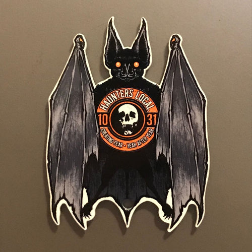 Haunters Local 1031 Bat Magnet