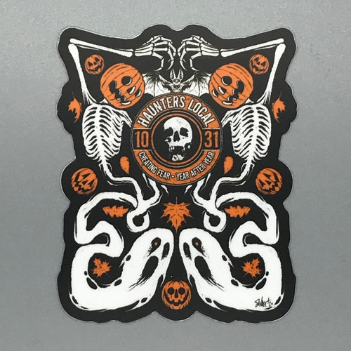 Haunters Local 1031 & Crew Sticker