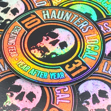 Load image into Gallery viewer, Haunters Local 1031 Holographic Logo Sticker