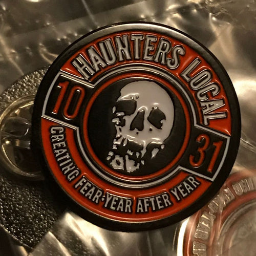 Haunters Local 1031 Enamel  Lapel Pin