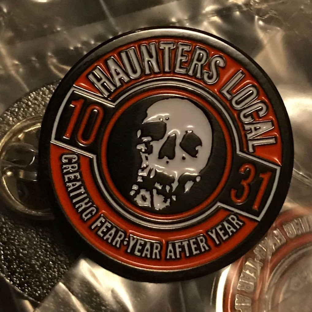 Haunters Local 1031 Enamel  Lapel Pin