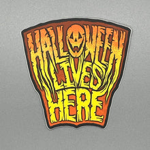 Load image into Gallery viewer, Halloween Lives Here Sticker