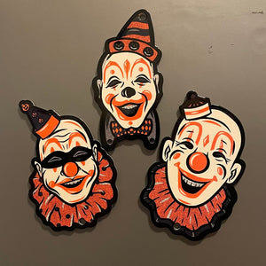 Halloween Clown Magnets