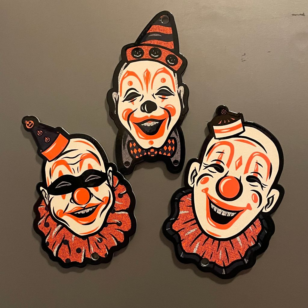 Halloween Clown Magnets